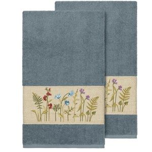Serenity 1-Pc. Embellished Bath Towel Set